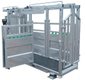Cage de contention largeur fixe commandes à droite - tapis antidérapant - galvanisé