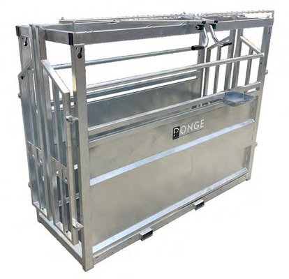 Materiels - Cage de contention - Cage de pesage - tapis antidérapant - galvanisé