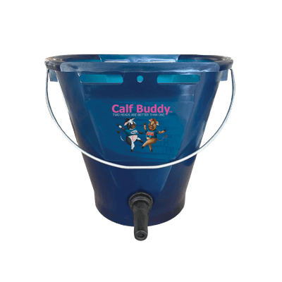 Materiels - Abreuvoir - Seau à tétine 9 L CALF-BUDDY™#1 avec tétine et connecteur