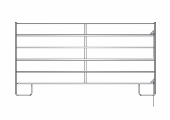 Materiels - Accessoires 30Kg-50Kg - PANEL DE CONTENTION H.1.60M L.3M