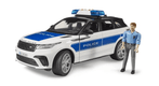 Range Rover Velar avec policier