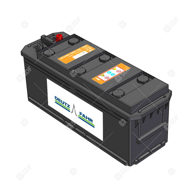 Pièces agricoles - Batterie - BATT 135 AH 1000 A Deutz-Fahr origine