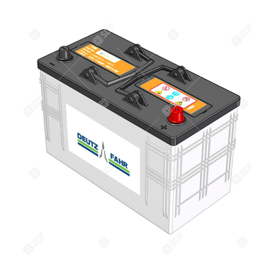 Pièces agricoles - Batterie - BATT 110 AH 800 A Deutz-Fahr origine