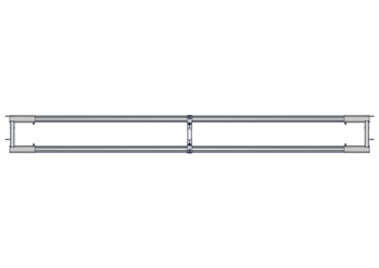 Materiels - Matériel d'élevage - autre - PANNEAU ENGRAISSEMENT 2 TUBES L.6M