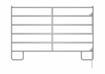 Materiels - Accessoires 20Kg-30Kg - PANEL DE CONTENTION H.1.60M L.2.40M