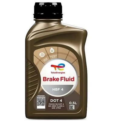 Produits pétroliers - Liquide de frein - BIDON 0.5 LITRE LOOCKEED TOTAL