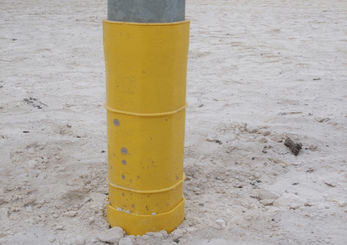 Materiels - Accessoires 5Kg-10Kg - FOURREAU TREFLE JAUNE D.140MM COMPLET