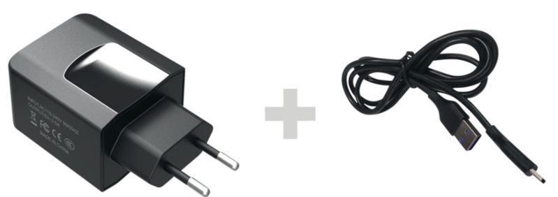 Electroportatif - Electroportatif divers et accessoires - Chargeur rapide + câble type C (par 1)