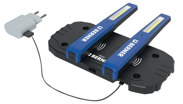 Electroportatif - Electroportatif divers et accessoires - Lot 2 stylos lampes hybrides + chargeur double sans fil (par 1)