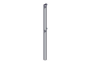 Materiels - Matériel d'élevage - autre - POTEAU TREFLE 2D D.102MM L.2.13M