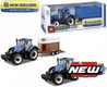 New Holland T7.315 tracteur agricole et remorque set 6 pcs