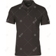 Polo pour hommes, noir L