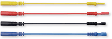 Fils test cosses mâles ronde s, lot de 8 pièces (par 1)