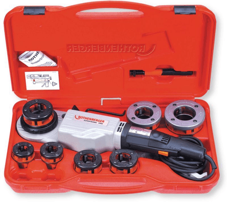 Electroportatif - Electroportatif divers et accessoires - Filière électrique avec 6 filières filetage 1/2 " -3/4" - 1"- 1.1/4" -1.1/2" - 2" (par 1)