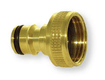 Nez de robinet filetage femelle 1/2'' avec sortie pour raccords rapides (par 1)