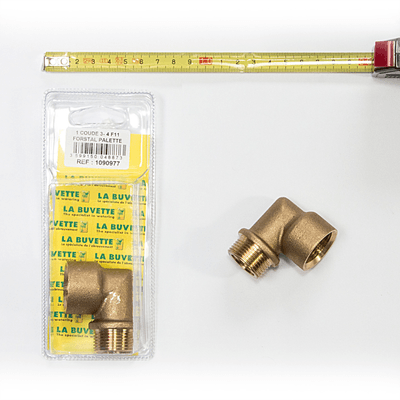 Pièces agricoles - Abreuvoir - COQUE 1 COUDE 3/4 POUR F11-FORSTAL/BIGSTAL