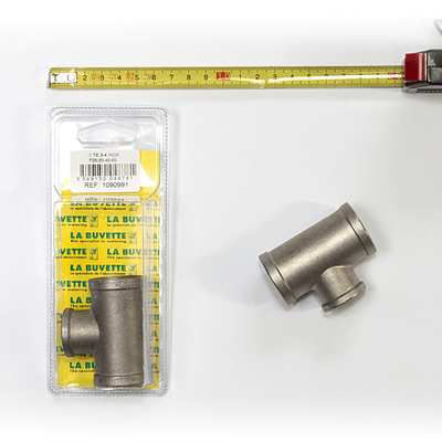 Pièces agricoles - Abreuvoir - COQUE 1 TE 3/4 INOX F25-30-40-60-BABYLAB T