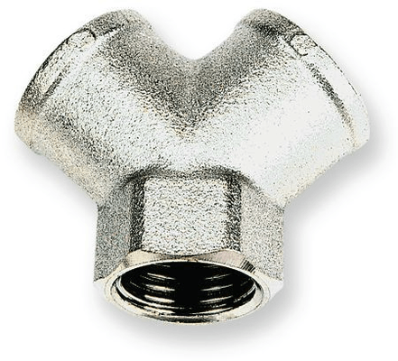 Electroportatif - Electroportatif divers et accessoires - Raccord Y 3 entrées/sorties filetage femelle G 1/2" (par 1)
