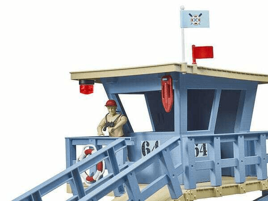 Loisirs - Jouets - Poste de secours avec quad et jet ski, Bworld