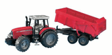 MF 7480 avec remorque