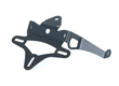 Support de plaque R&G RACING noir avec optique fumé Kawasaki 650 Vulcan