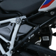 Cache orifice reposes-pieds R&G RACING noir BMW