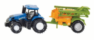 New Holland avec pulvérisateur