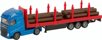 Remorque transport bois