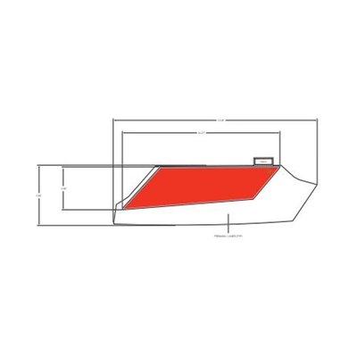 Pièces Quad & Motos - Pièces communes - DECAL-HOOD,SIDE,RH Polaris origine