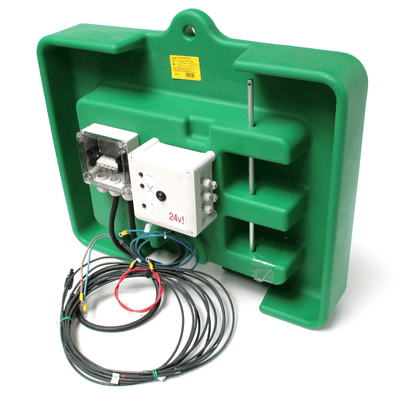 Pièces agricoles - Abreuvoir - CAPOT COMPLET ELECTRIQUE SOLAR-FLOW 24 V