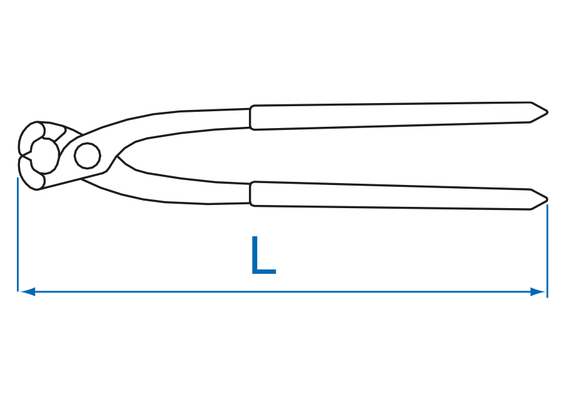 Outils - Outils divers - Blister de tenaille russe 275mm