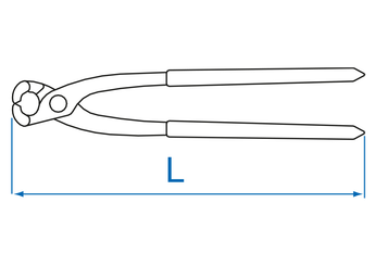 Outils - Outils divers - Blister de tenaille russe 275mm