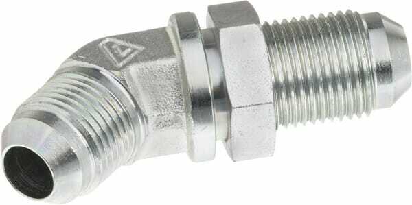 Pièces agricoles - Hydraulique - Adaptateur-45 3/4"JIC