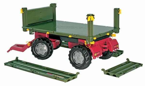 Loisirs - Jouets - Remorque, vert/argent, à partir de 3 ans, rollyTanker de Rolly Toys