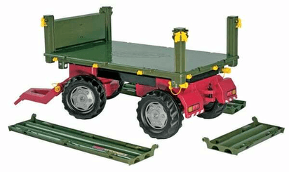Loisirs - Jouets - Remorque, vert/argent, à partir de 3 ans, rollyTanker de Rolly Toys