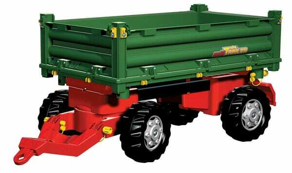 Loisirs - Jouets - Remorque, vert/argent, à partir de 3 ans, rollyTanker de Rolly Toys
