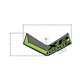 DECAL-UPPER,FR.RACK,S Polaris origine