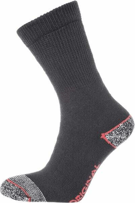 Vêtements et protections - Vêtement  - Chaussettes de travail noires 39-42,3 paires