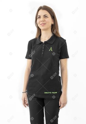 Pièces agricoles - Merchandising - polo manches courtes femme, xl Deutz-Fahr origine