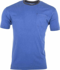 Vêtements et protections - Vêtement  - T-shirt bleu roi/marine 2XL