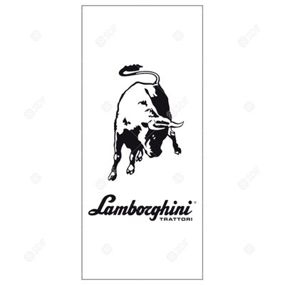 Pièces agricoles - Merchandising - Drapeau Lamborghini 150 x 350 Deutz-Fahr origine