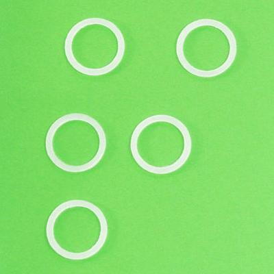 Pièces agricoles - Abreuvoir - COQUE 5 RONDELLES NYLON 24X18