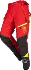 Vêtements et protections - Vêtement  - Pantalon Ninja rouge/jaune L
