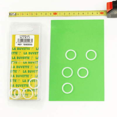 Pièces agricoles - Abreuvoir - COQUE 5 RONDELLES NYLON 24X18