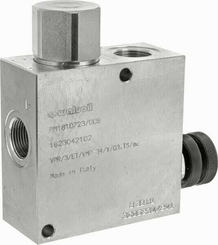 Pièces agricoles - Hydraulique - Régulateur de débit 3 voies 3/4 S