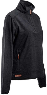 Vêtements et protections - Vêtement  - Sweat polaire 1/2 zip femme, anthracite 2XL