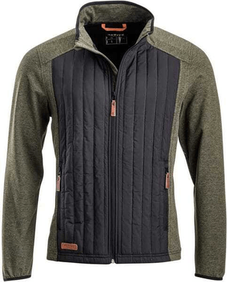 Vêtements et protections - Vêtement  - Veste polaire hybride/homme, olive 2XL