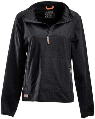 Vêtements et protections - Vêtement  - Sweat polaire 1/2 zip femme, anthracite 2XL