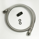 FLEXIBLE INOX FF 1/2 LONG 100CM + JOINTS