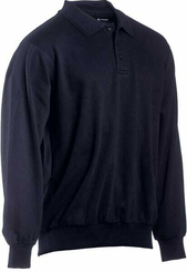 Vêtements et protections - Vêtement  - Polo manche longue bleu marine 3XL